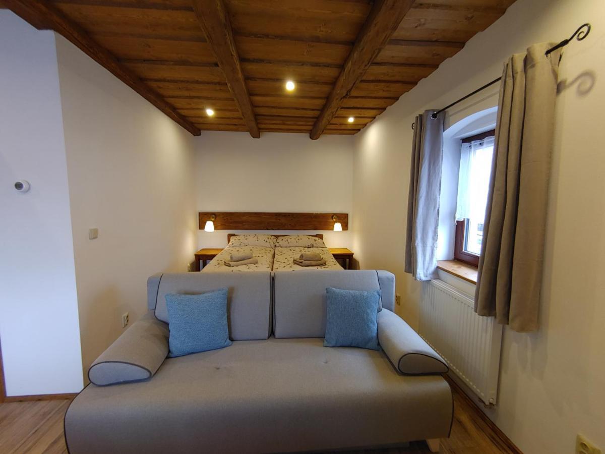 U Mikesu Apartment Vyssi Brod Luaran gambar